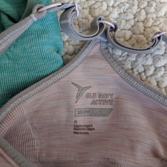 Old Navy Active Go-Dry sports bras (size M) - Picture 3 of 3
